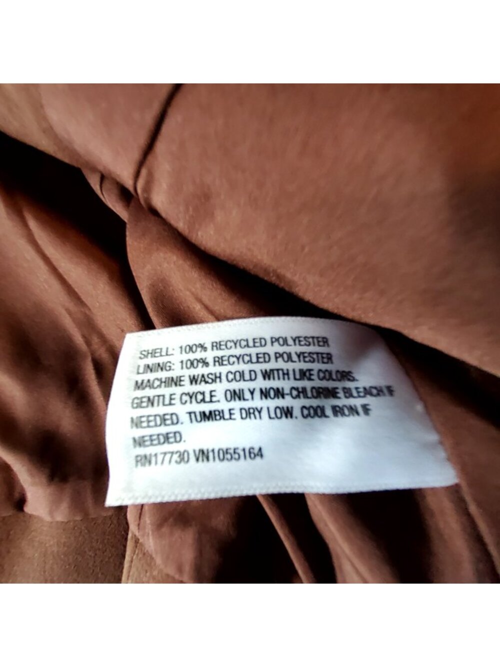 A New Day Womens Sleeveless Brown Vest Size XS Recycled Polyester Button Closure - Picture 9 of 9